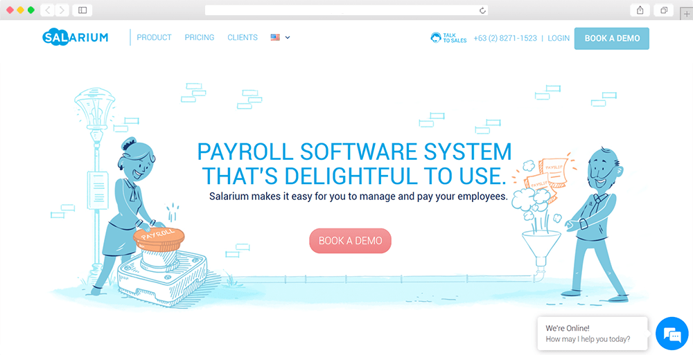 salarium payroll software